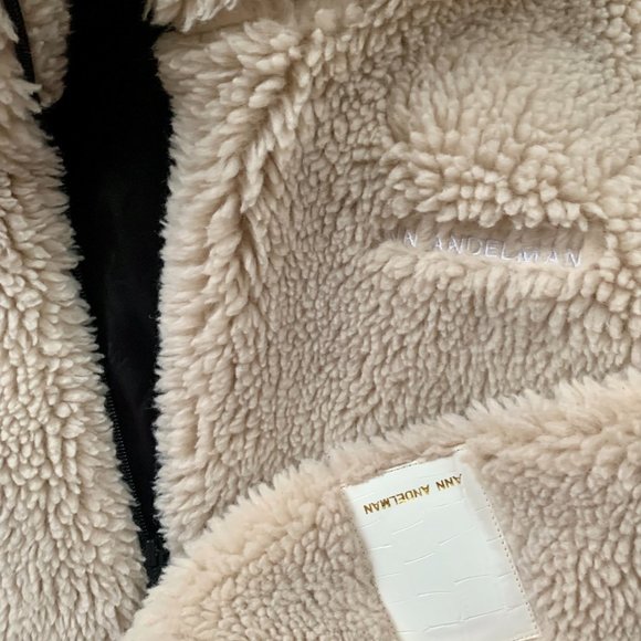 Ann Andelman Tan Teddy Jacket - Picture 3 of 6